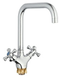 Кух.смеситель G-Lauf QML4-C827 с кран-буксой, хром